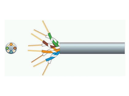 305m WEBRO 100MHz CAT5e PVC Grey (Box)