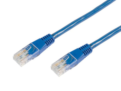 0.5m CAT5e RJ45 High Speed Patch Lead BLUE