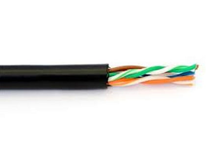 100m WEBRO 250MHz CAT6 PE Black (Drum)