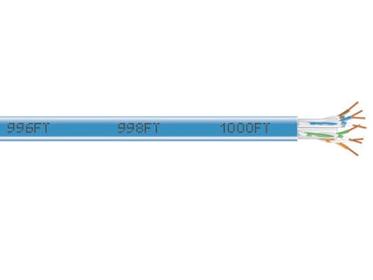 305m BLACKBOX 550MHz CAT6 PVC Blue (Box)