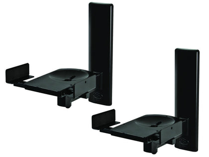 (2) B-TECH Speaker Wall Mount BLACK